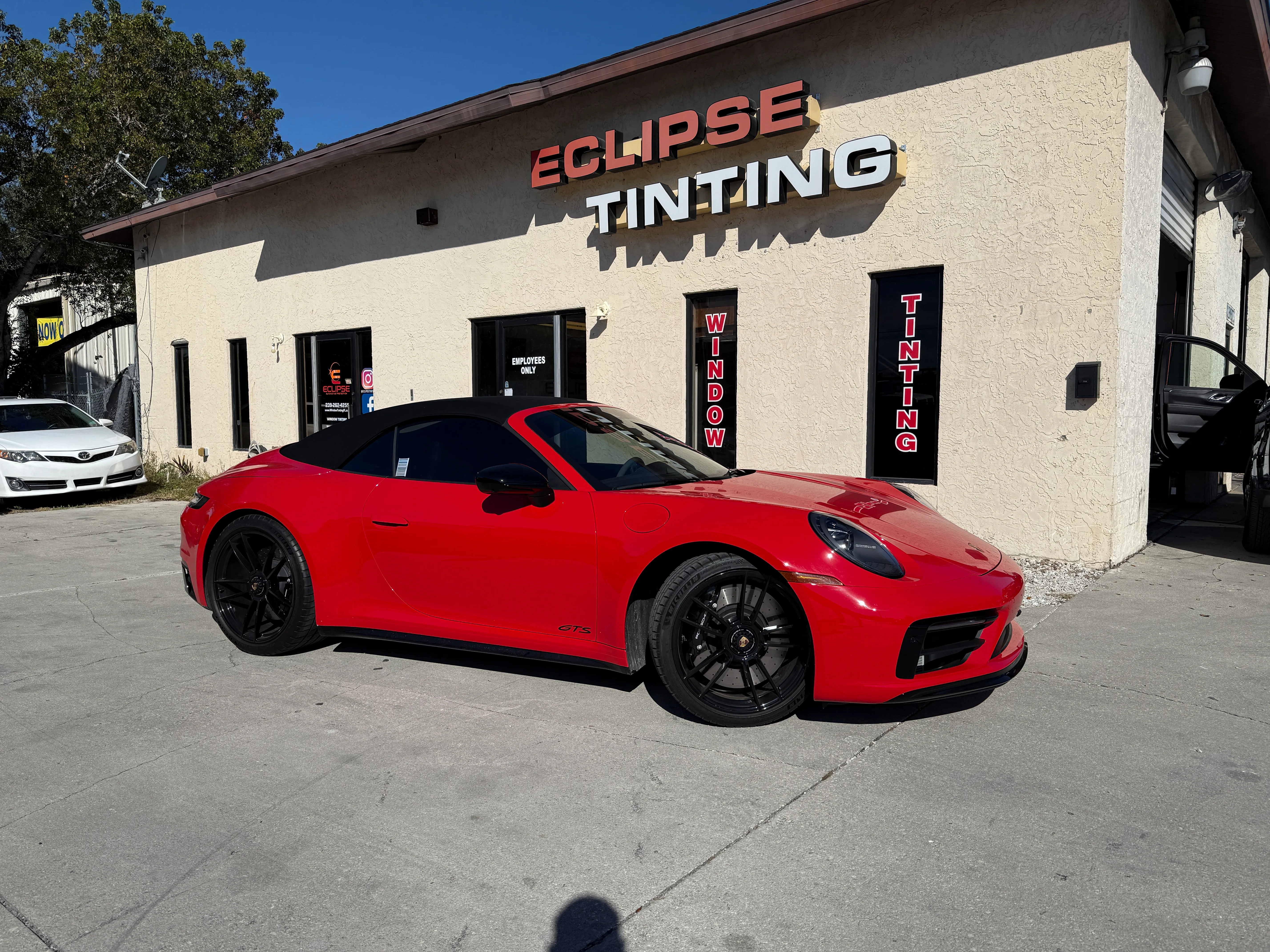 Vehicle tinted by Eclipse Window Tinting in Naples, FL