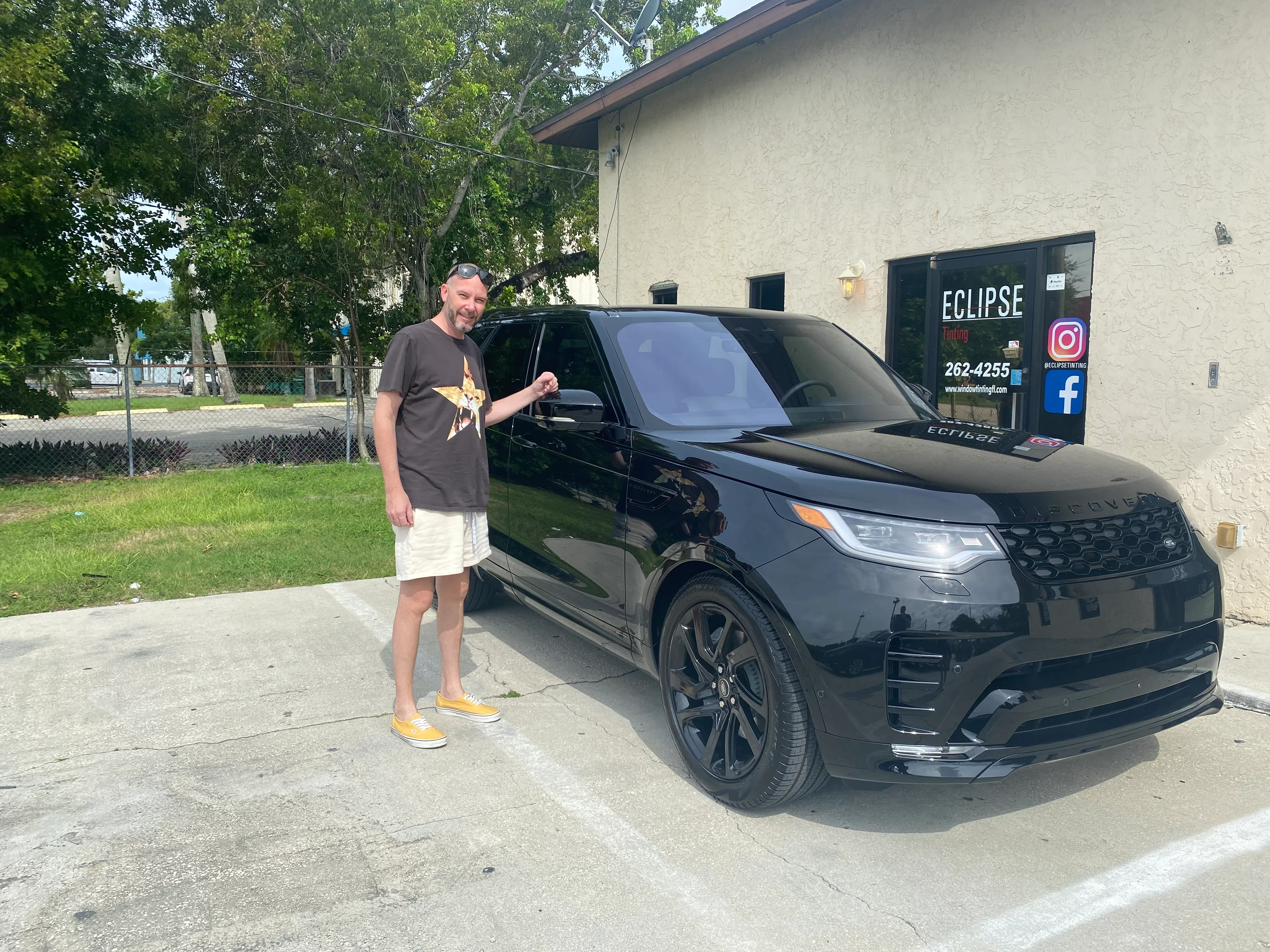 Vehicle tinted by Eclipse Window Tinting in Naples, FL