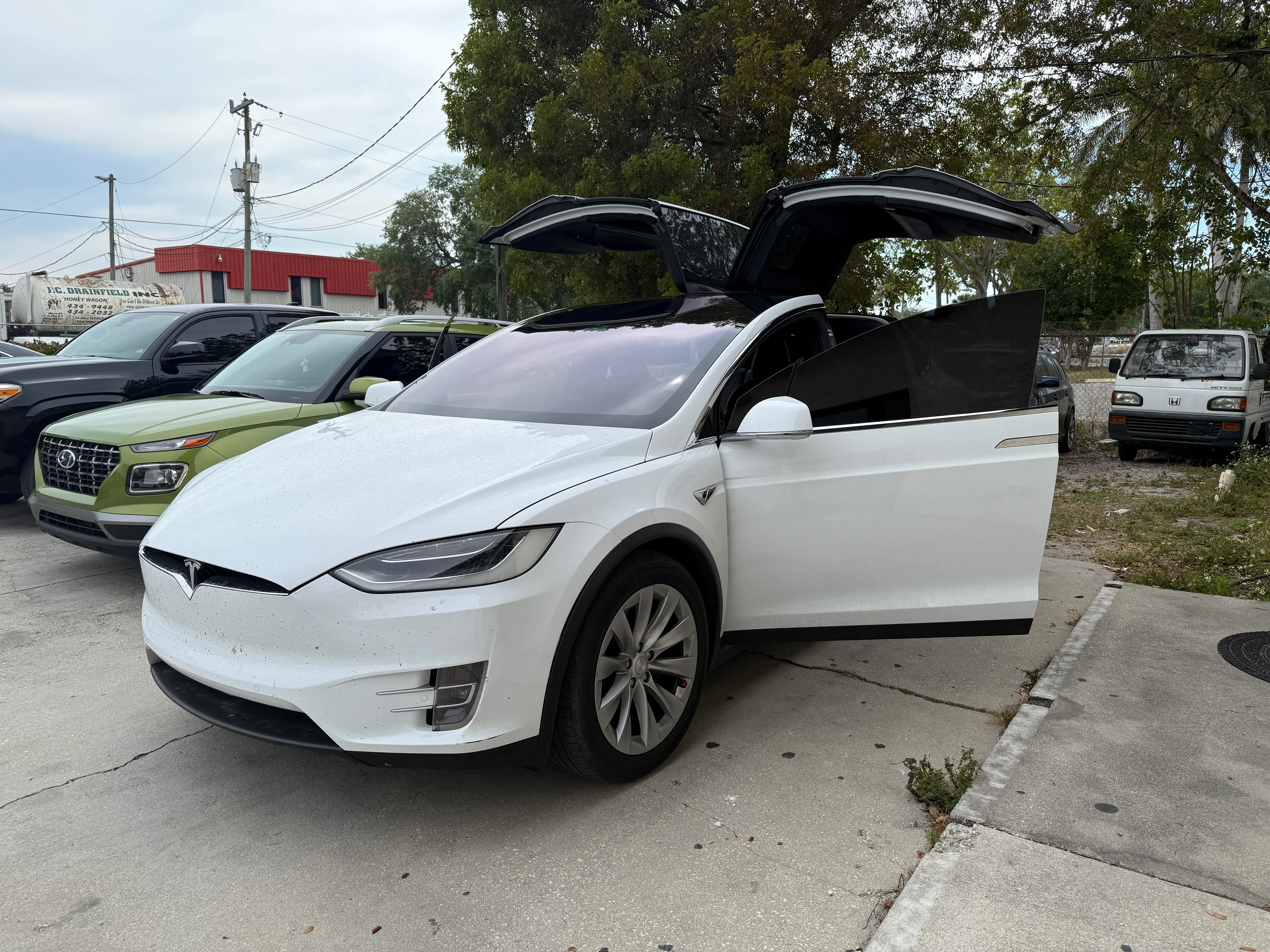 Tesla tinted by Eclipse Window Tinting in Naples, FL