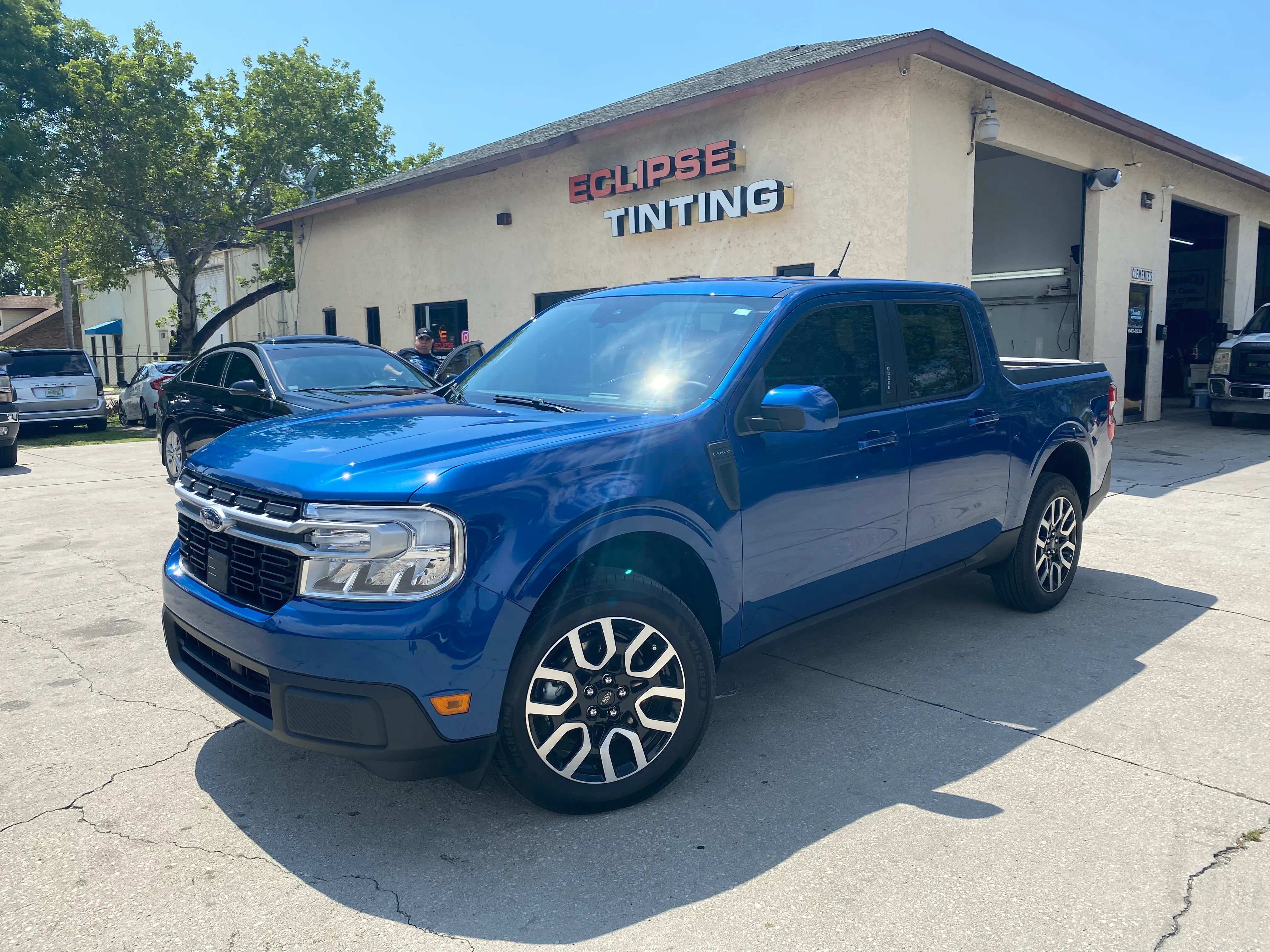 Vehicle tinted by Eclipse Window Tinting in Naples, FL