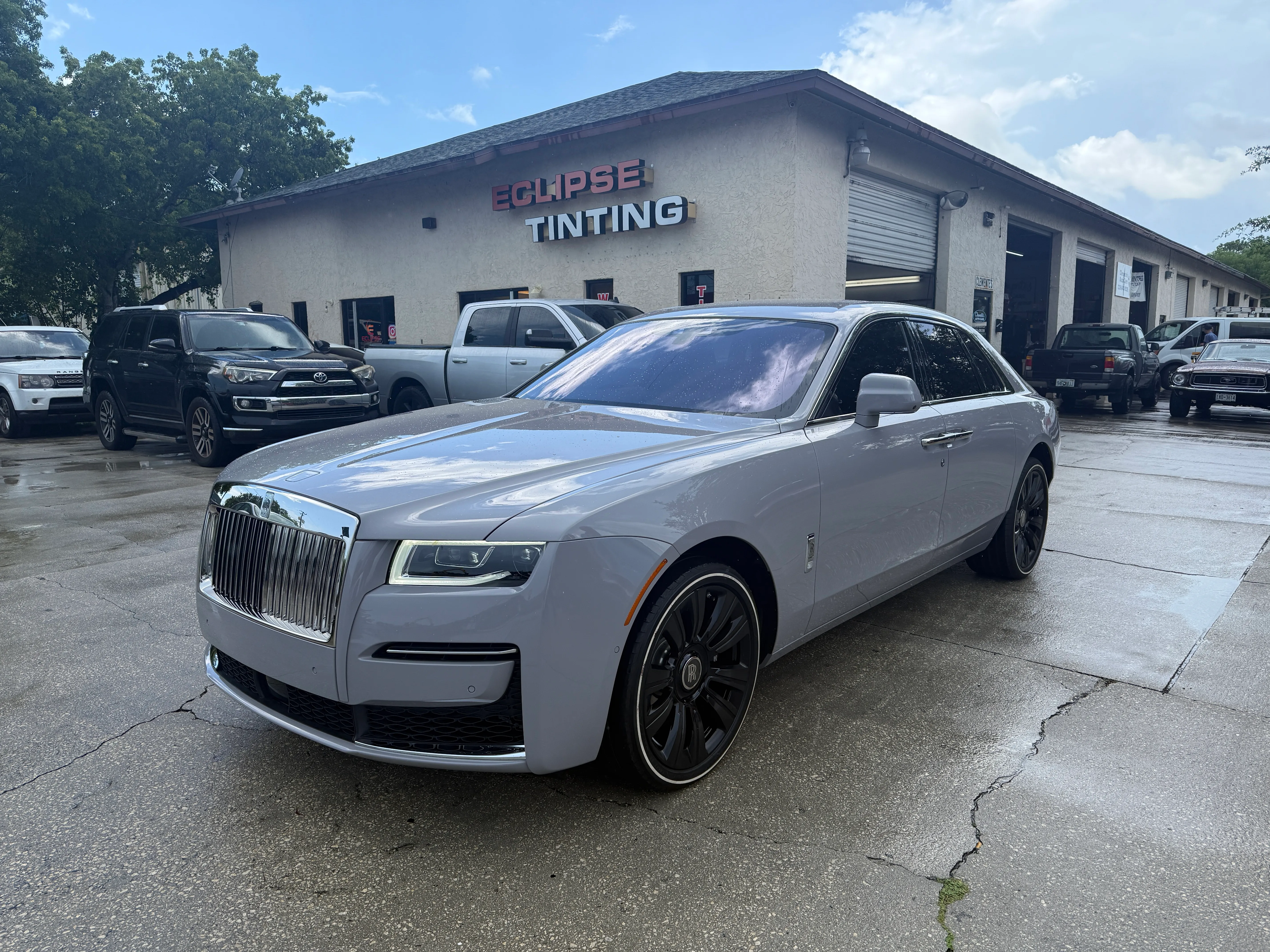 Vehicle tinted by Eclipse Window Tinting in Naples, FL